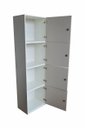 Ver imagem 2 de Armário 4 Portas Guarda Volume Locker com Chave em MDF