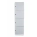 Ver imagem 1 de Armário 4 Portas Guarda Volume Locker com Chave em Mdf