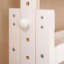 Ver imagem 2 de Escrivaninha Mesa de Desenho Olivia em Madeira Maciça Branco Idimex