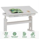 Ver imagem 7 de Escrivaninha Mesa de Desenho Olivia em Madeira Maciça Branco Idimex