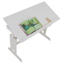 Ver imagem 4 de Escrivaninha Mesa de Desenho Olivia em Madeira Maciça Branco Idimex