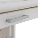 Ver imagem 5 de Escrivaninha Mesa de Desenho Olivia em Madeira Maciça Branco Idimex