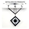 Relógio De Parede Retrô Vintage Preto E Branco Pendente 60cm - 6