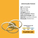 Ver imagem 2 de Luminária Plafon Alva Dourado para Sala e Quarto - Lumier