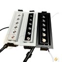 Ver mais imagens de Luminária Soul de Embutir Orientável Soul Picco Branco Led 2700k Luz Quente 12w Bivolt