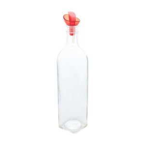 Garrafa para Azeite ou Vinagre de Vidro com Tampa 510ml Lyor 7513