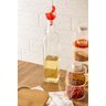 Garrafa para Azeite ou Vinagre de Vidro com Tampa 510ml Lyor 7513 - 7