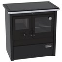 Ver imagem 1 de Fogão a Lenha Venax N.02 Gabinete Le Corbusier Dupla Combustão Preto 30631