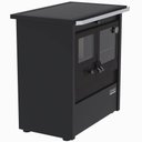 Ver imagem 3 de Fogão a Lenha Venax N.02 Gabinete Le Corbusier Dupla Combustão Preto 30631