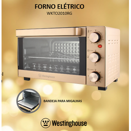 Forno Elétrico (21L) Gold Westinghouse- WKTO2101RG - 2