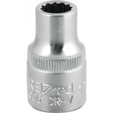 Ver imagem 1 de Soquete Estriado Gedore Red Encaixe 1-2 10mm Borda Serrilhada Aço Cromo Vanádio Gedore