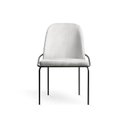 Ver imagem 2 de Conjunto de Mesa de Jantar Cone 108cm com 4 Cadeiras Maya Cinza