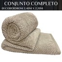 Ver imagem 4 de Cobertor de Casal Queen Size Grosso Kiley Antialergico Super Fofinha:caqui