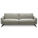 Ver imagem 2 de Sofá 3 Lugares para Sala Living 210cm Vults L08 Couro Pérola - Mpozenato
