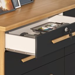 Comoda Monza 8 Gav Teka/onix - 2
