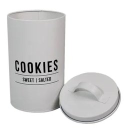 Kit de 2 Latas para Cookies e Açúcar com Tampa Hérmetica - 2
