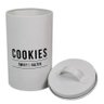 Kit de 2 Latas para Cookies e Açúcar com Tampa Hérmetica - 2