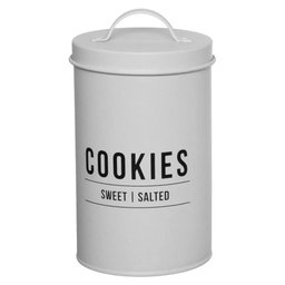 Kit de 2 Latas para Cookies e Açúcar com Tampa Hérmetica - 3