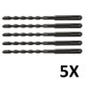 Kit 5 Broca Martelete Sds Plus Concreto 6mmX160mm Irwin - 1