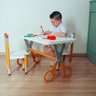 Cadeira Infantil Pé Lapis Borracha Atividades Crianças B3 - 3