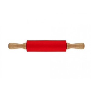 Rolo para Massa 20cm Carol Fiorentino Vermelho - Yazi