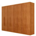 Ver imagem 2 de Guarda Roupa Casal Marrocos Mdf 8 Portas Moderna Mobília Naturalle