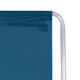 Cadeira de Praia Alta Alumínio Conforto 120 Kg Mor Cor:azul Azul - 9