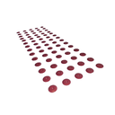 Ver imagem 1 de Elemento Tátil Alerta Pvc Parafusado Vermelho