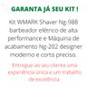 Máquina de Acabamento Wmark e Barbeador Elétrico Shaver - 5