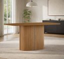 Ver imagem 3 de Mesa Sala de Jantar 100% MDF Tampo sem Vidro 160cm Serena Marrom/Ype