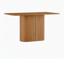 Ver imagem 1 de Mesa Sala de Jantar 100% MDF Tampo sem Vidro 160cm Serena Marrom/Ype