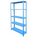 Ver imagem 1 de Estante de Aço 5 Prateleiras 25cm Multiuso 25kg/prateleira Várias Cores