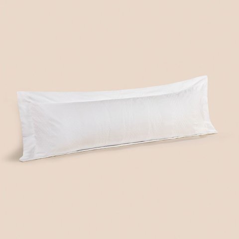 Fronha Body Pillow 40cm x 1,30m Altenburg Haus Sereno Branco