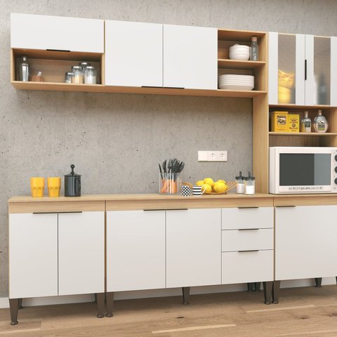Cozinha New Isabele 2400 x 1990 x 390 mm