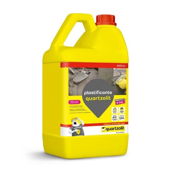 Aditivo Plastificante 3,6l Quartzolit