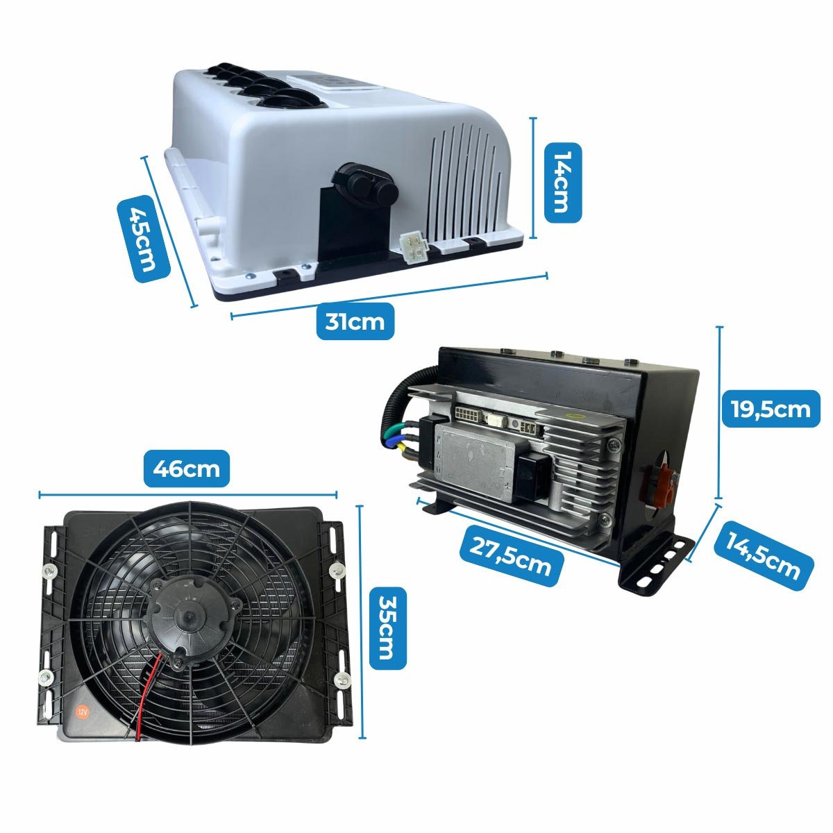 Ar Condicionado Elétrico Clean Inverter 12v - 3