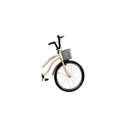 Ver imagem 4 de Bicicleta Aro 26 Barra Forte Fem New Bege