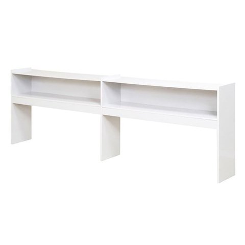 Estante para Bicama 2 Nichos 220x25 Bb29 Branco Dtall