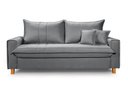 Ver imagem 1 de Sofa Living com Bau Multiuso 3 Lugares em Linho Pes em Madeira: Cinza