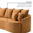 Ver imagem 4 de Sofá Living 3 Lugares Linho 230cm Amarela Maragogi