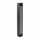 Ver imagem 4 de Poste Balizador de Jardim Externo Marrom + T8 60cm Luz Fria Starlumen St2946