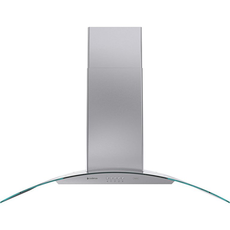 Coifa de Parede Cadence Inspire Vidro Curvo 90cm - 220V