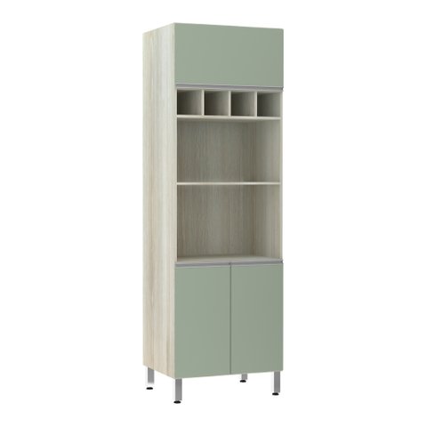Torre 70cm - Duplo Nicho 3 Portas + 02 Nichos