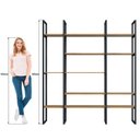 Ver imagem 6 de Estante em Ferro com Mdf Estilo Industrial Lisboa