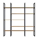 Ver imagem 5 de Estante em Ferro com Mdf Estilo Industrial Lisboa