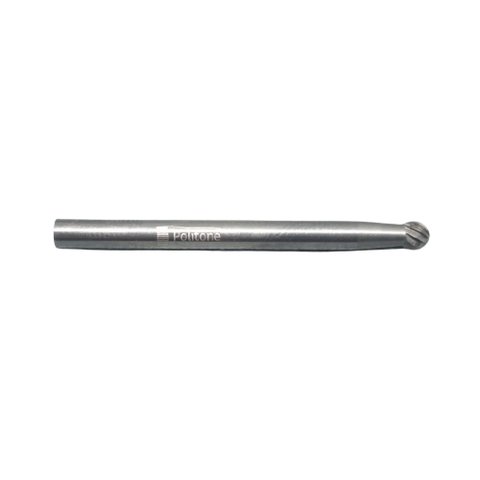 Lima/Fresa MD Esférico Corte Simples - ø3x3x38mm haste 3mm