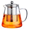 Conjunto Bule Chaleira Infusora de Vidro 950ml com 4 Xícaras Glass Tea Pot - 1