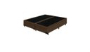 Ver imagem 2 de Base Box Bipartido Sonho Perfeito Sintético Marrom 40x69x188