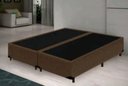 Ver imagem 1 de Base Box Bipartido Sonho Perfeito Sintético Marrom 40x69x188