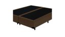 Ver imagem 3 de Base Box Bipartido Sonho Perfeito Sintético Marrom 40x69x188